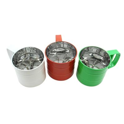 China Sustainable Stainless Steel Powder Flour Sieve Flour Sieve For Baking for sale