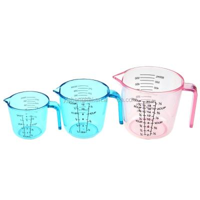 China Viable Pink Color Measuring Cup Size 600ML for sale