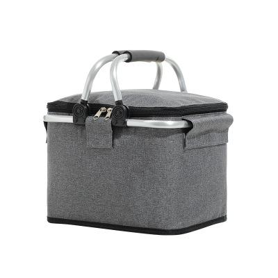 China Custom Eco Friendly Waterproof Picnic Basket Cooler Bags Office Large Capacity Thermal Tote Insulated Bag for sale