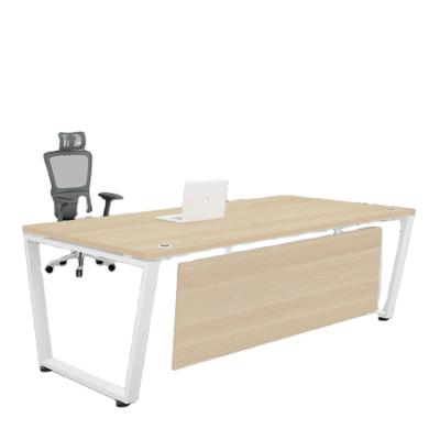 China Modern Fancy Style Modern L Shaped Office Design Desk Table Executive View for sale