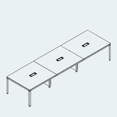 China Modern practical and economical furniture steel frame to meet office for sale