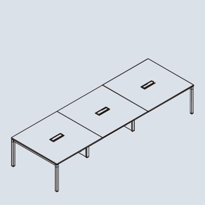 China Modern Heavy Duty Metal Iron Table Frame To Meet Office for sale