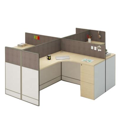 China Modern Workstation Desks 1 Piece Office Desk Furniture Modern Working Desk for sale