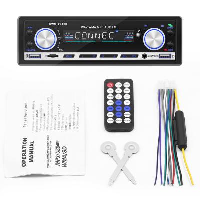 China Car MP3 Player Stereo FM Radio Tuner With 3 Segment Large LED USB Charging Function DC 12V Remote AUX Input Wireless. of displays for sale