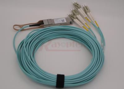 China Breakout LC Pigtail QSFP+ Optical Transceiver for sale