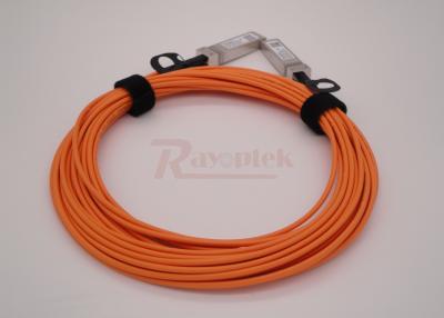 China SFP+ aan SFP+ 10G Compatibele systeem van de de Vezelkabel 4m-AOC-10GBASE van AOC het Oranje Te koop