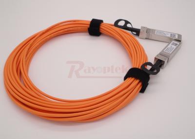 China SFP+ het Oranje OM2 2M SFP-10g-AOC Cisco Compatibele systeem van de vezelkabel 10G AOC Te koop