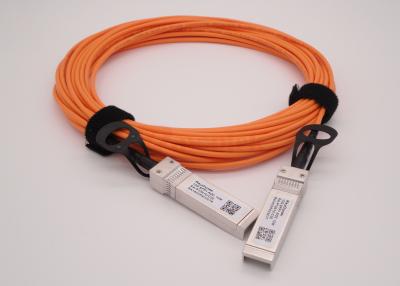 China OM2 1 Meter 10G AOC SFP+ to SFP+ Breakout Active Optical Cable for sale