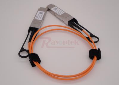 China Network Transmission 40G Optic Cable QSFP+ Form Factor Standard Length 5M for sale