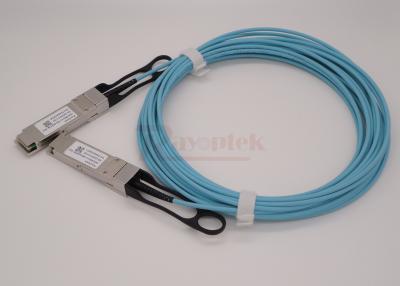 중국 QSFP28 연결관을 가진 100GBASE QSFP28 케이블을 각 끝 상호 연락하십시오 판매용