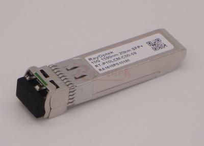 China 10Gb SFP plus Optische Module 20km 1590nm WDM SFP+ Duplexlc van CWDM Te koop