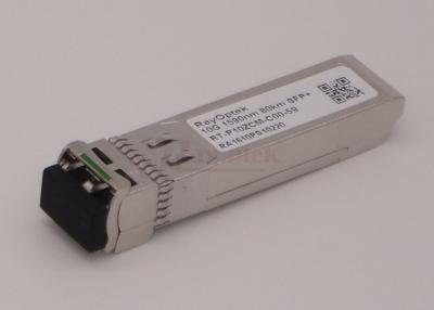 China 10G Fiber Channel SFP+ CWDM Optical Transceiver 10GBASE-ZR 80KM 1590nm for sale