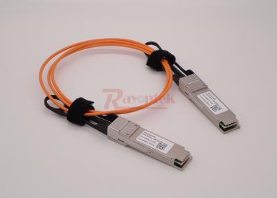 China De QSFP aan QSFP Optische Kabel 10m van Infiniband56gbase QSFP+ 40G AOC Te koop