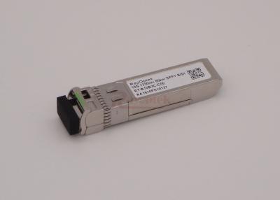 China Optischer Transceiver SFP+ Tx1330nm Rx1270nm LC 60km der Telekommunikations-10G BIDI zu verkaufen