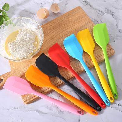 China High Quality Viable Silicone Spatula For Cake Dough Cutter Non-Stick Pastry Baking Tools for sale