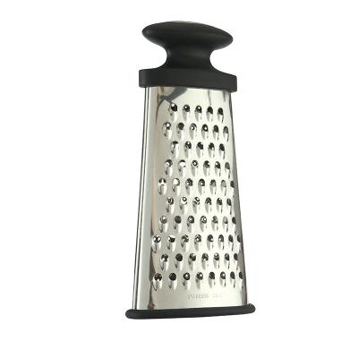 China Viable High Quality Vegetable Slicer Stainless Steel 3 in 1 Multifunctional Cheese Grater Non-slip Kitchen Cleaver for sale