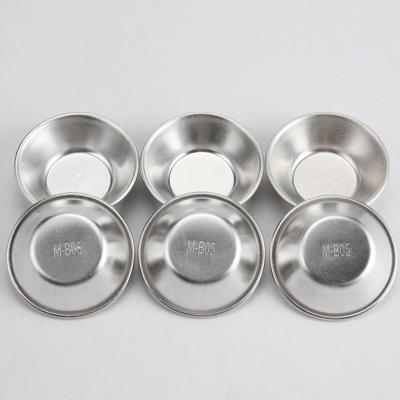 China Stainless Steel Viable Egg Mold Wholesale Pudding Molds Tart Cake Viable Molds for sale