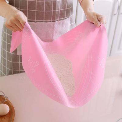 China Viable Non-Slip Silicone Mat Dough Protector Pastry Baking Kneading Rolling with measurementsHot for sale