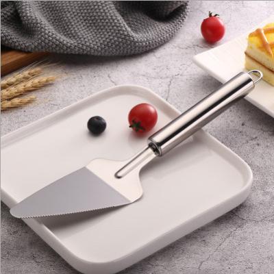 China Stainless Steel Tools Pizza Cutter Pizza Knife Cake Sustainable Baking Shovel for sale