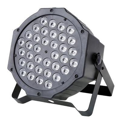 China Popular Hotel Cyclorama Performance 36leds*1W 7 Modes DMX Flat Led Par Beam Light Holiday Atmosphere for sale