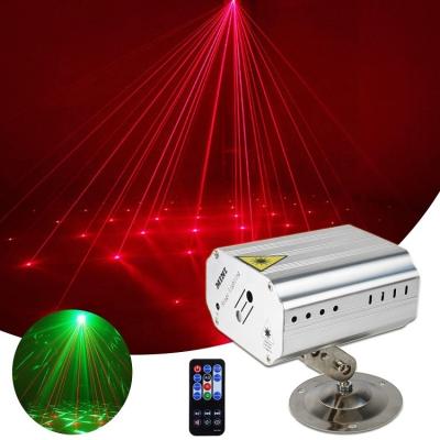 China Sports Stadiums New Design Automatic Strobe New Design KTV 2 Holes Wave Colorful Laser Waves LED Stage Light Housing Club for sale