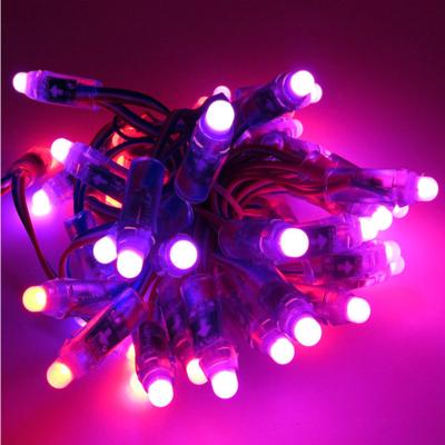 China Low Bright AlGaInP Price Widespread 8mm Hole Waterproof 12mm 0.3w Multi Full Color String Light For Diwali Decoration Led Modules for sale