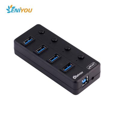 China Hot Selling Mobile Devices USB 4 Port Hub OEM 5Gbps For Mac Laptop Notebook Desktop PC Computer for sale