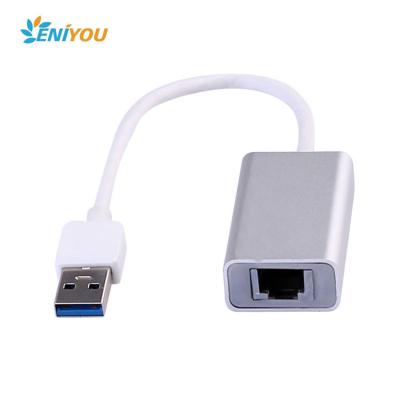 China LAPTOP manufacture laptop desktop usb to lan rj45 usb to lan 3.0 10/100/1000 mbps usb to lan adapter gigabit 3.0 for sale