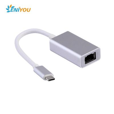 China LAPTOP price best usb c high speed usb c to lan/rj45/gigabit ethernet network adapter shenzhen manufacturer for sale