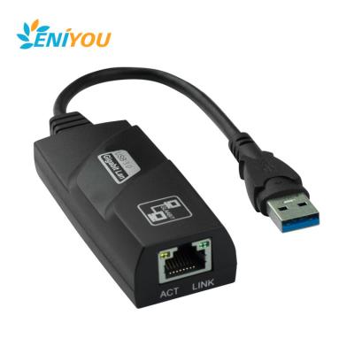 China High Quality OEM ODM Plug and Play USB 3.0 to 1000Mbps RJ45 Lan Gigabit Ethernet Network Adapter for sale