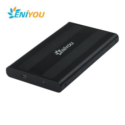 China OEM Manufacturer 2.5 Inch 2.5 Inch Enclosure USB 2.0 To SATA HDD Enclosure Case for sale