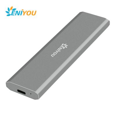 China Aluminum M.2 SSD Enclosure M2 SATA NGFF To USB Type C Adapter Aluminum External Hard Drive 6Gbps Case For 2230 2242 2260 2280 for sale