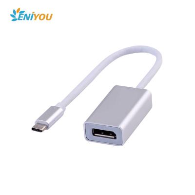 China OEM ODM factory high quality usb 3.1 type c to DP type c to mini displayport DP 4K adapter converter for sale