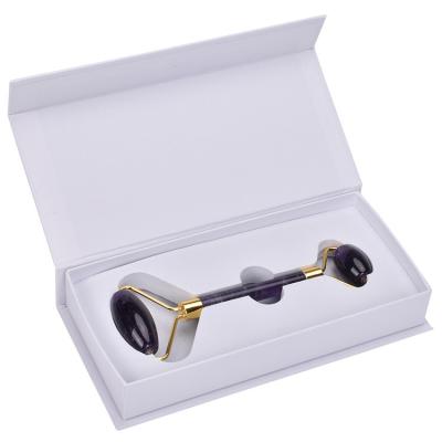 China True Face Lift Beauty Amethyst Jade Roller for sale