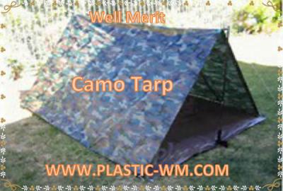 China 4MIL-8MIL   Shelter Camo Tarp Cover Camoflague Polyethylene Tarpaulin for sale