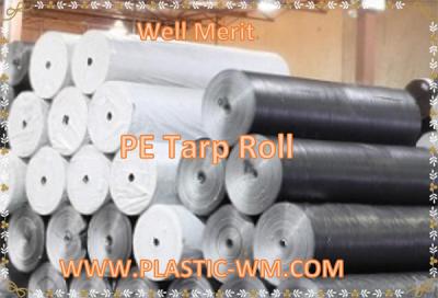 Chine PE en plastique Rolls de Rolls de bâche de petit pain de tissu de PE de Rolls de bâche de PE de largeur de 3FT-10FT à vendre