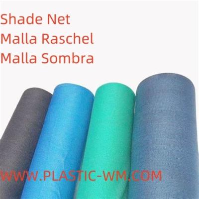 China South America Market 40%-95% Rate Shade Net Malla Saran Malla Sombra  Malla Raschel for sale