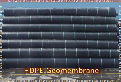 China 0.75mm-3mm Thickness Black  HDPE Geomembrane EPDM Geomembrane for sale