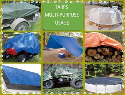 China 50G/M2-280G/M2  2MIL-12MIL PE Tarpaulin Cover  Plastic  Tarp  Poly Tarp for sale