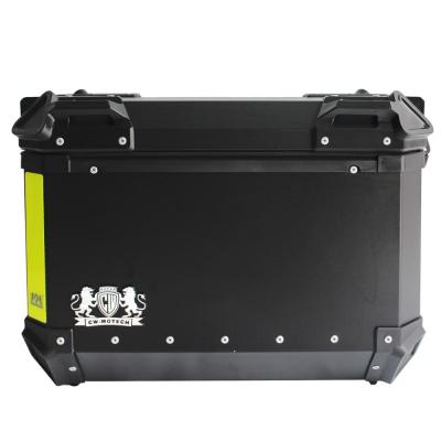 China Side Waterproof Box Aluminum Alloy 45L Side Case For BMW R1200GS/750GS/700GS/800GS/310GS Exhaust for sale