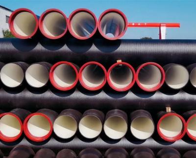 China Valin C40 C30 C25 K9 K8 K7 Sewage Manufacturer 200mm 300mm 350mm Round Malleable Cast Iron Pipe Red 400mm for sale