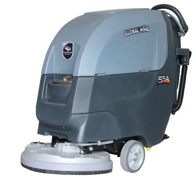 China Floor Sweeper Hand Hold High Efficiency Electric Floor Scrubber Cleaning Machine for sale