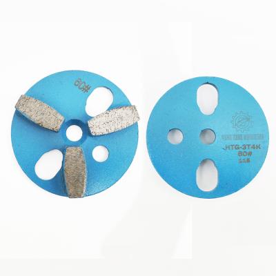 China Hot Selling Metal Dry Polishing Concrete Floor Grinding Diamond Polishing Pad For Concrete Grinding for sale