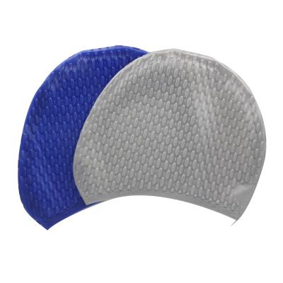 China Custom Silicone Waterproof Swimming Cap Drop Water Swimming Cap Hearing Protection Waterproof Swimming Cap for sale