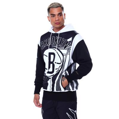 China Custom Black French Terry Cotton Low MOQ Logo Anti-pilling 100% White Hoodies Men for sale