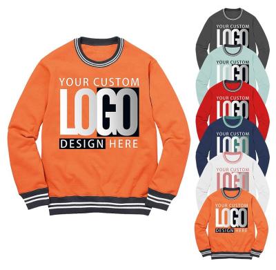 China Custom anti-pilling sweatshirt fleece crewneck sweatshirt wholesale new factory teams crewneck sweatshirt for sale