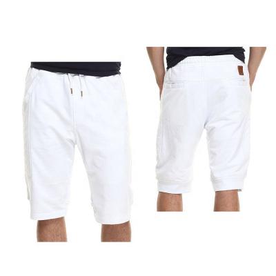 China Anti-wrinkle Chinese factory wholesale white jogger short pants for sale