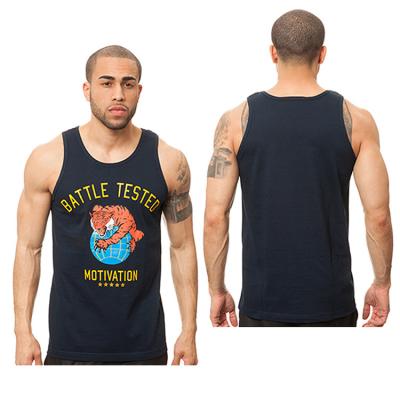 China Bodybuilding Stringer Tank Top Gym Man Tank Top Anti-Shrink Muscle for sale