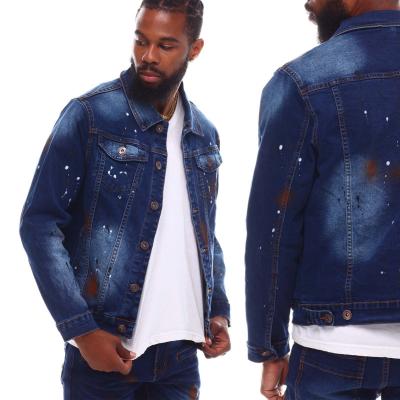 China Wholesale Best Price Men's Blue Denim Jacket Cotton Jeans Breathable Jean Jacket Custom Made for sale