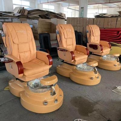 China Modern luxury goods hot sale pedicure message chairs economica / new luxury massage pedicure chair 2023 for sale